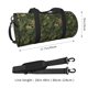 thumbnail image 2 of Fotbe Green Camouflage Skull Bolsa Deportiva de Lona Plegable con Estampado, Bolsa de Gimnasio con Bolsillo Seco/Húmedo, Bolsa de Viaje Ultraligera de Gran Capacidad, 2 of 6