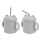 thumbnail image 5 of Taza de Silicona Para bebé ANGGREK Fácil de agarrar Entrenamiento de aprendizaje Patrón de panda 4 Piezas Con asas, 5 of 8