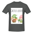 thumbnail image 4 of Bingfone Cactus Gnome Men'S Loose Fit Short-Sleeve Pocket T-Shirt, 4 of 7