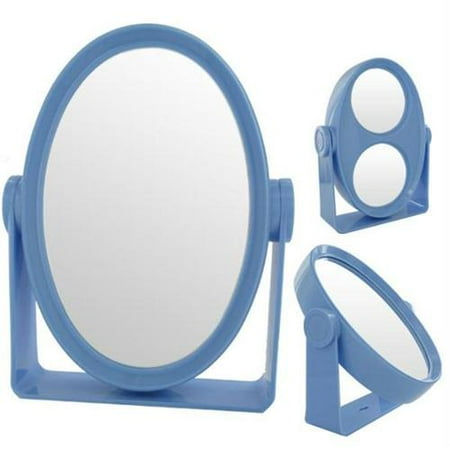 Hampton Direct 185943 Hampton inchs 3-in-1 Double-Sided Table Top Makeup Mirror