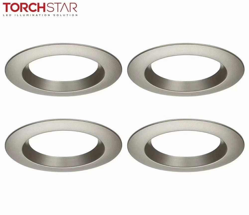 TORCHSTAR 4 Pack 4 Inch Interchangeable Trim Ring ...