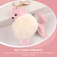 thumbnail image 4 of KAKOWELY 3pcs Decorative Dog Shape Key Ring Backpack Hanging Adorns Adorable Key Rings,7.87"X4.33"X3.15", 4 of 5