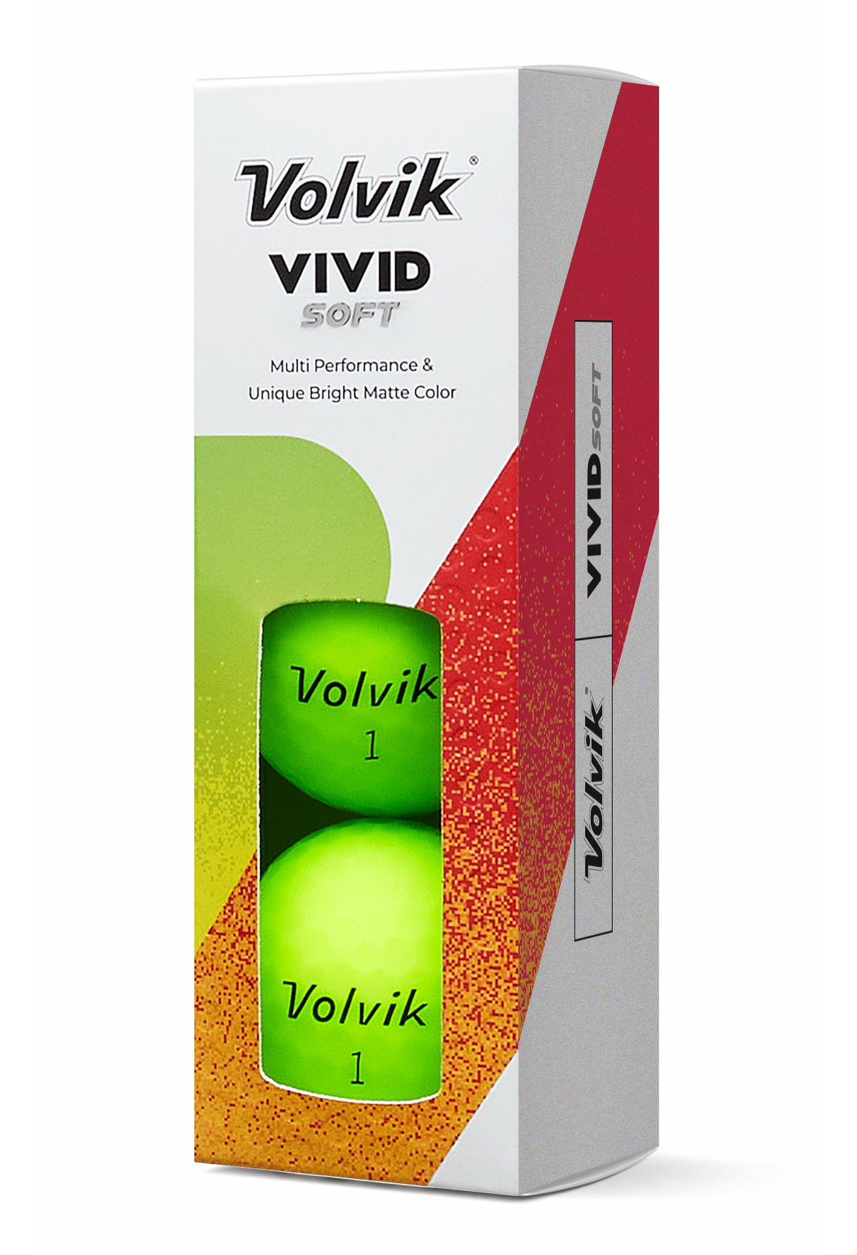 Volvik Vivid Soft Golf Balls (One Dozen)( Assorted)