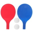 thumbnail image 1 of Miangastore 1 Set of Table Tennis Paddle Non-skid Table Tennis Playing Ball Table Tennis Kit Training Wood Racket, 1 of 9