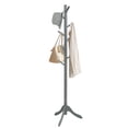 thumbnail image 1 of Giantex Wooden Tree Coat Stand, Height Adjustable Coat Rack w/8 Hooks & Tri-Legged Base, Standing Organizer for Office, Home, Hall, Entryway, 1 of 8