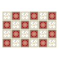 thumbnail image 1 of 10 Uds. Calcomanías autoadhesivas de azulejo de pared de copo de nieve, pegatinas para suelo, escalera, pegatina impermeable extraíble contra salpicaduras, 1 of 1