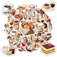 thumbnail image 6 of 35pcs-50pcs Cute Stickers Bakery Decals Coffee Stickers Vintage Stickers for Laptops Notebooks Suitcases, 6 of 9