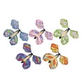 thumbnail image 4 of 4x 5x Juguete con Banda de Goma, Mariposa Mecánica Novedad Hadas Mariposa Voladora para Marcapáginas, Cumpleaños, Grandes Trucos de Fiesta, Decoración 4 piezas, 4 of 10
