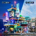 thumbnail image 3 of Juego de luces de construcción FUNWHOLE Cyberpunk para mansiones, 25 24 unidades, 3 of 8