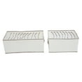 thumbnail image 1 of 2pcs Armoire Vêtements Organisateurs PVC Pratiques Boîtes de Rangement Boîtes à Vêtements, 1 of 6
