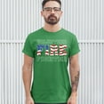 thumbnail image 3 of Tee Hunt Volunteer Fire Fighter T-Shirt Fire and Rescue Courage Patriotic Men's Tee, Green, X-Large, 3 of 5
