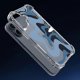 thumbnail image 3 of For iPhone 16 Plus Case Colorful Wave Pattern Printing Soft TPU+PC Phone Cover - Blue / White, 3 of 5