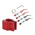 thumbnail image 4 of Scooter Folding Clamp, Precise Safe Professional Electric Scooter Clamp With Quick Release Lever For Repairman For Home Black,Red, 4 of 8