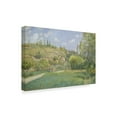 thumbnail image 2 of Trademark Fine Art 'A Cowherd At Valhermeil' Canvas Art by Camille Pissarro, 2 of 2