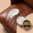 thumbnail image 5 of sdhkgrrt Lanolin Leather Cleaner and Conditioner, Deep Nourishing Leather Care Cream, Moisturizing Softening Breathable Leather Protection for Furniture, Car Seats, Jackets, Bags, Boots, Restoring, 5 of 9