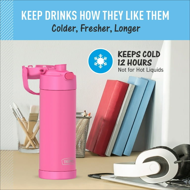 Thermos Stainless Steel Funtainer Water Bottle with Chug Spout 16