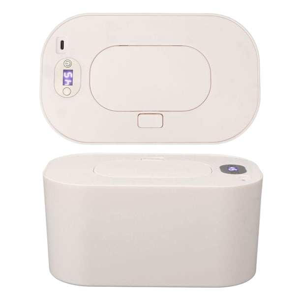 Calentador de Toallitas de Bebé, Toallitas Húmedas Portátiles dispensador Calentor Uniforme Calefacción para Bebés para el HOGAR