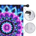 thumbnail image 4 of Blackout Kids Curtains,Colorful Tie Dye Mandala Pattern Childrens Insulated Curtains Set Of 2,Bedroom Essentials,Toddler Room Decor 42"x54", 4 of 5