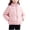 Pink, variant on Kogui Kids Stand-Collar Puffer Jacket Hoodless Zip-Up Lightweight Winter Coat Ages 12M-8Y 3T 4T (Black,3-4 Years)