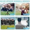 thumbnail image 6 of 3 in 1 Extendable Selfie Stick Tripod with Detachable Bluetooth Wireless Remote Phone Holder Compatible with iPhone and Android Smartphone, 6 of 6