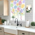 thumbnail image 5 of Easter Eggs Balloon Curtains for Bedroom/Front Door/Bathroom, Cute Colorful Spring Love Country Tie Up Curtains 63 Inch Length Light Filtering Kitchen Curtains Shades for Windows 46"x63", 5 of 8
