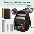 thumbnail image 5 of Yayamidu Colorful Baseball Backpack for Kids Boys Girls 6-9 Middle School Bookbag Large Capycity Schoolbag, 17 Inch, 5 of 7