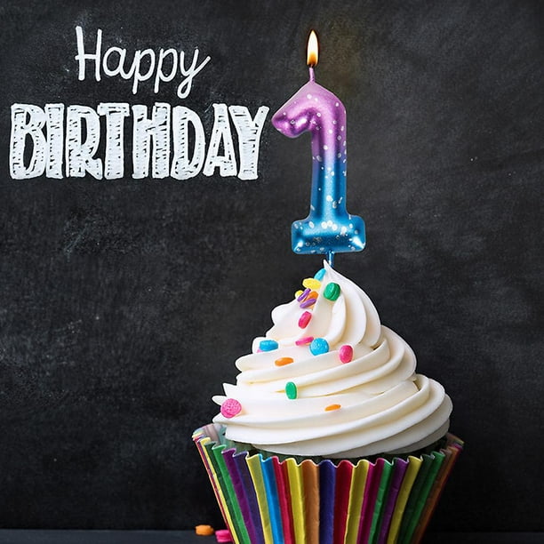 6 pièces gâteau bougie cierge magique feu d'artifice coffre-fort bougies d' anniversaire sans fumée fontaine fête gâteau décor 