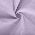 thumbnail image 7 of Stephy Linen Shorts for Women 2024 Trendy Knee Length Shorts Drawstring Elastic Waist Summer Casual Gym Shorts with Pockets, Purple, XL, 7 of 7