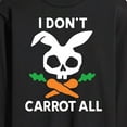 thumbnail image 3 of Instant Message - I Don't Carrot All - Men's Long Sleeve T-Shirt, 3 of 6