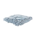 thumbnail image 1 of Couverture en Coton Texturé Tissé Bleu Clair 100 %, 1 of 3