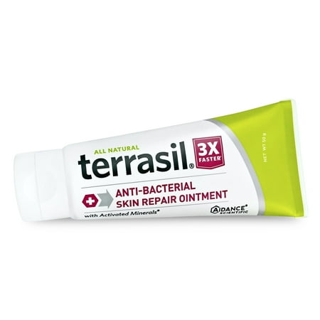 Antibacterial Skin Repair Ointment with All-Natural Activated Minerals® for the Healing of Skin Irritation, Ulcers, Blisters and More 3X Faster (50gm tube (Best Cure For Ulcers)