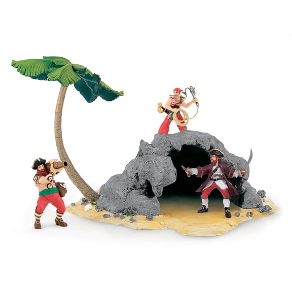Papo Pirate Island Hand Painted Figurine - Heirloom Quality Collectible (60252)