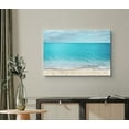 thumbnail image 2 of wall26 Canvas Print Wall Art Tranquil Blue Ocean View from The Beach Nature Wilderness Photography Modern Art Rustic Scenic Colorful Multicolor for Living Room, Bedroom, Office - 32"x48", 2 of 5