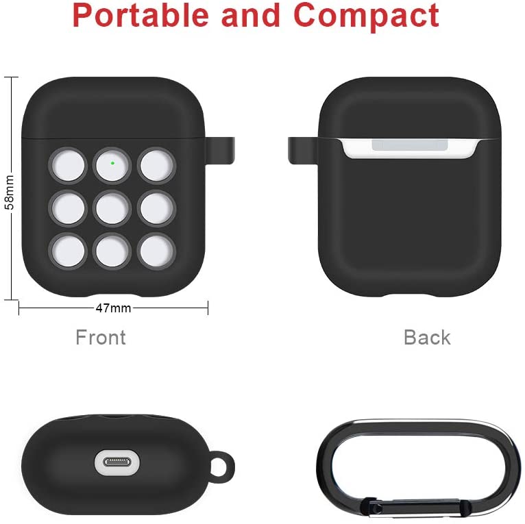 AirPods Case, Liquid Silicon AirPods 1 