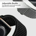 thumbnail image 3 of LIDAY Stretchy Solo Loop Bands Compatible with Apple Watch Ultra Band 49mm 45mm 44mm 42mm 41mm 40mm 38mm Men Women, Adjustable Sport Elastic Replacement Strap for iWatch Series 9 8 7 6 5 4 3 2 1 SE, 3 of 5