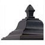 932-20-Dolan Lighting-Charleston 1-Light Outdoor Post Lantern-Antique Bronze Finish