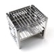 thumbnail image 3 of Xihbxyly Ofertas Relámpago de Hoy Prime Parrilla de Carbón Portátil Plegable para Barbacoa, Mesa de Barbacoa para Exteriores, Ahumador de Acero Inoxidable para Cocinar Al Aire Libre, Acampar, Picnics, 3 of 7