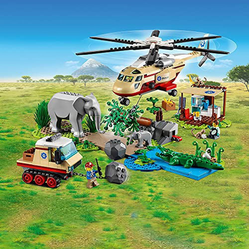 LEGO Wildlife Rescue Operation 60302 Building Set (525 Pieces)