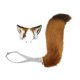 thumbnail image 2 of Conjunto de orejas y cola con cinturón ajustable, accesorios para el cabello para mujer, orejas de animal Cinturón transparente, 2 of 10