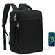 thumbnail image 1 of Mochila de viaje Lossga para Spirit Airlines 45x35x20 cm con USB, 1 of 7