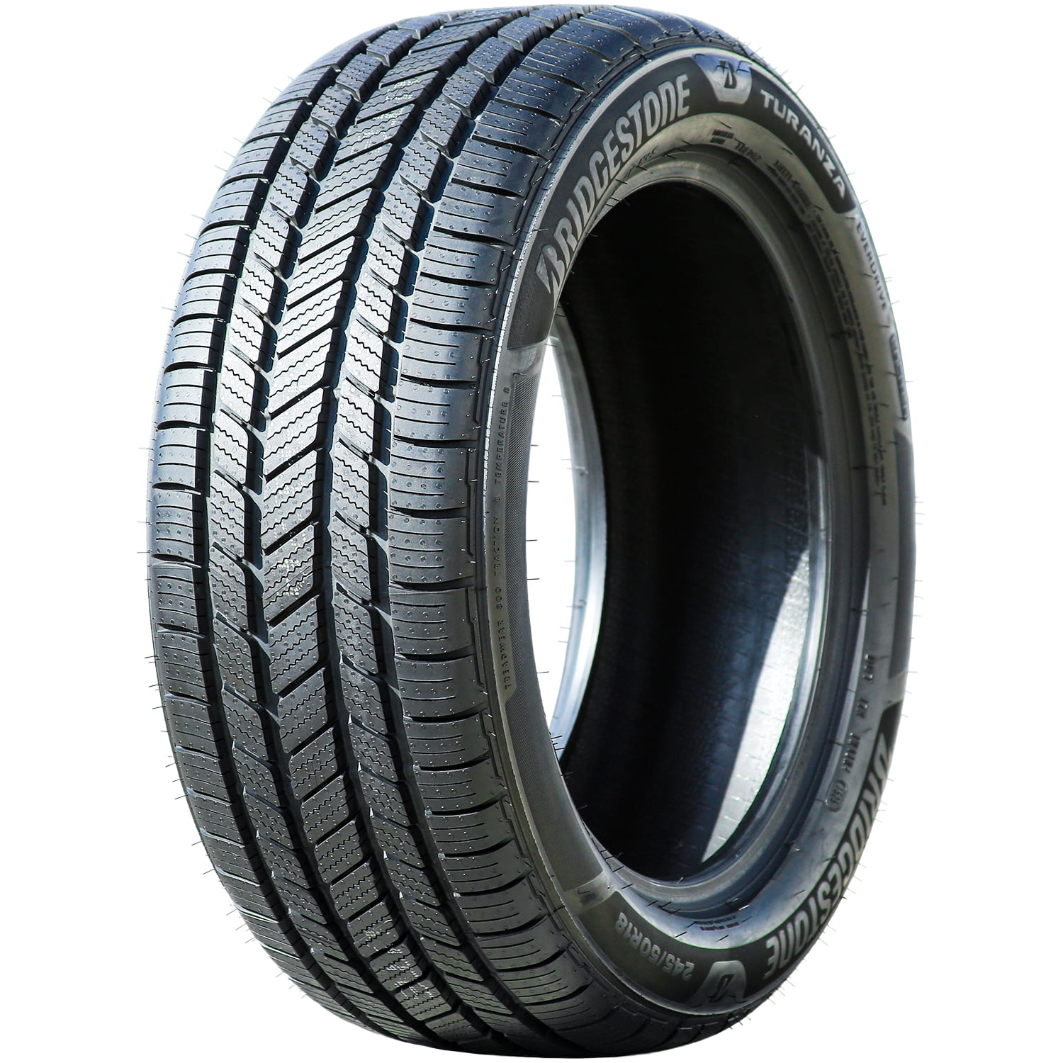 Bridgestone, Passenger Tire, 245/50R18 100V, All Season QuietTrack