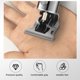 thumbnail image 3 of Clipper del cabello USB Recargables Adultos Afeitadora Mujeres Hombres Trimmer Pelón Groomer Acero Inoxidable Portátil Portátil Equipo de peluquero Plata Advancent CE001474-02B, 3 of 6