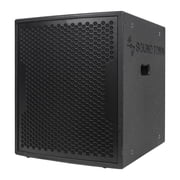 Sound Town Subwoofer and Column Speaker Line Array System, with Two 500W Passive Column Speakers and One 15” 1600W Powered Subwoofer