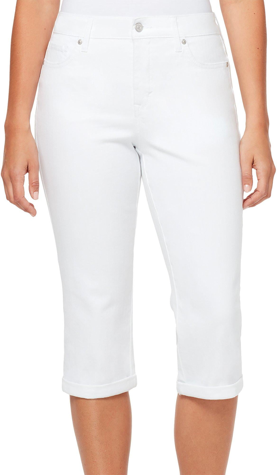 gloria vanderbilt roll cuff capri