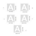thumbnail image 3 of Yokua 60Pcs Letter And Number Stencils Drawing Templates for Wood Sign Art Painting, 3 of 11