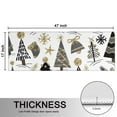thumbnail image 5 of Kitchen Rugs Sets Of 2,White Christmas Tree and Snowflake Pattern Anti Fatigue Kitchen Mat Rugs Non Slip Washable,Decorative Kitchen Floor Mats for Kitchen,Sink,Laundry,17"X47", 5 of 5