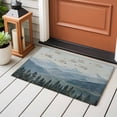 thumbnail image 3 of Rectangle Rug 2x3ft Area Rug,Bird Mountain Forest Nature Landscape Area Rugs for Living Room Bedroom,Oil Painting Art Floor Mat Non-Slip Non-Shedding Carpet Indoor Accent Rugs, 3 of 9