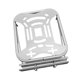 thumbnail image 5 of Soporte de maletero para bicicleta eléctrica, extensión de estante, portaequipajes trasero Blanco, 5 of 9