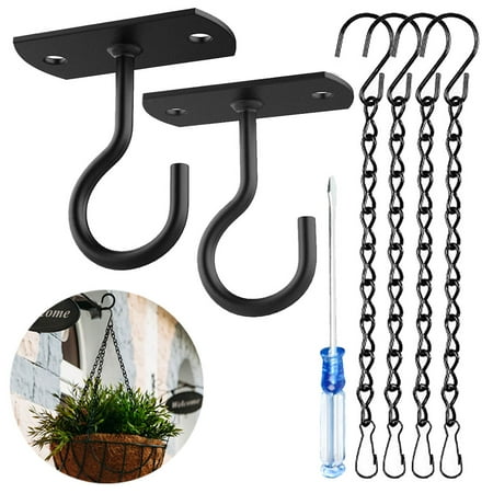 

Stainless Steel Utility Ceiling Hooks 60Lbs Ceiling Hooks Heavy Duty Ceiling Hooks for Hanging Lights Plants Pots and Pans Mugs Ceiling Fan Project Screen