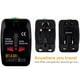 thumbnail image 2 of Adaptador de viaje Miami CarryOn Plastic con 2 puertos USB negro, 2 of 6